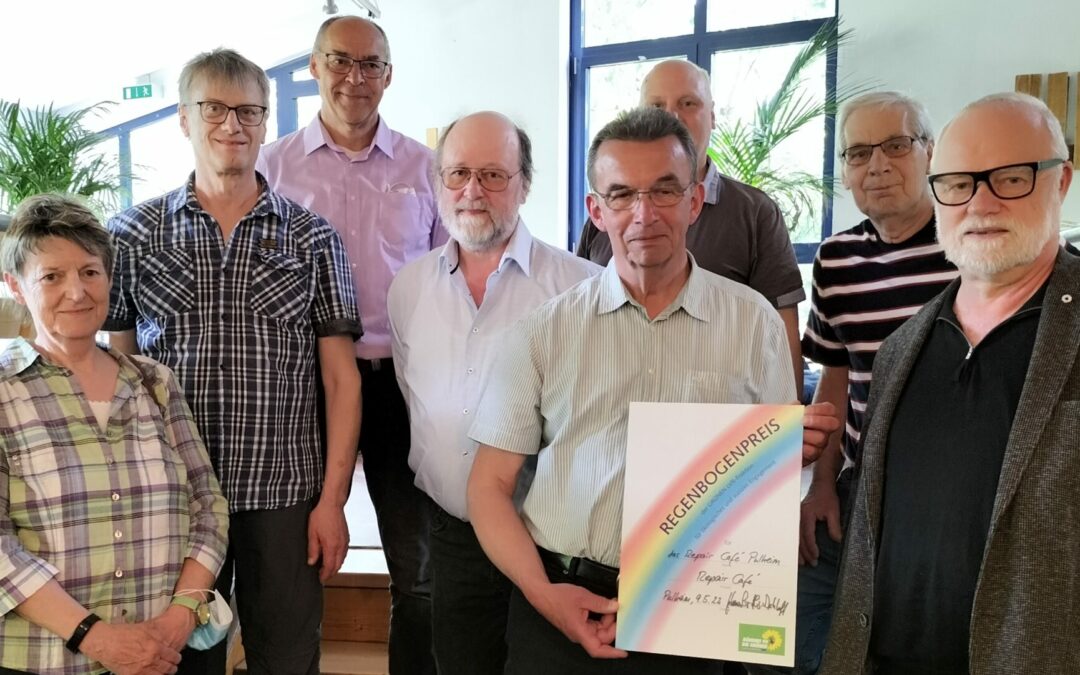 Repair-Cafe Pulheim erhält Regenbogenpreis