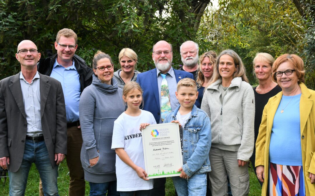 „Kinderwald Pulheim“ erhält den Regenbogenpreis 2023